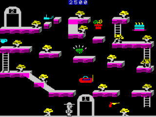 Bounty Bob Strikes Back back cover for ZX Spectrum